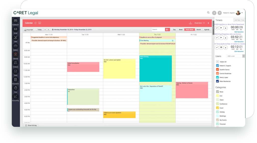 Legal Calendaring